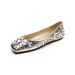 French Square Head Single Shoes Female Rhinestone Fairy Style With Skirt Gentle Shallow Mouth Beanie Shoes Female_vogvips.com