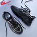 Warrior Men's Shoes Sports Shoes Men Spring New Shock Absorption Running Shoes Mesh Breathable Men's Running Shoes Men's Shoes_vogvips.com