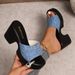 In-stock Wholesale 2025 Summer European And American Style Open-toe Women's Sandals, Fashionable Wedge Heel Leopard_vogvips.com