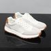 Men's Summer Mesh Breathable Casual Sneakers Lightweight Soft Sole Low Top Couple White Shoes Versatile K066_vogvips.com