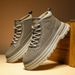 European Warm Series Autumn New British Style Mid-Top Martin Men's Casual Work Trendy Low-Top Ankle Boots Leather Shoes_vogvips.com