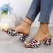 2024 Summer New European American Style Plus Size High-Heeled Women's Sandals With Square Toe, Chunky Heel, And Leopard_vogvips.com