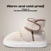 Snow Boots For Women, New Winter Outerwear Cotton Shoes For Men, Winter Plush Anti Slip Waterproof Cotton Boots_vogvips.com