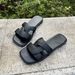 Korean-Style Open-Toe Square-Head Cross-Strap, 2025 Summer New Trendy's Shoes, Fashionable Beach Sandals For_vogvips.com