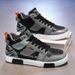 Men's New Winter High Top Korean Edition Versatile Board Youth Casual Sports Trendy Shoes Men_vogvips.com