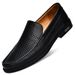Men's Genuine Large 48 Soft Sole Middle-aged Dad 47 Slip-on 46 Loafers 45 Small Size 37 Leather Shoes_vogvips.com