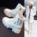 1178225343@qq.com In Stock Martin New Korean Style Fleece-Lined Autumn Winter Large Size Cotton Shoes Women's Height-Increasing_vogvips.com
