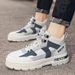 European Warm Series Men's Martin 2025 New Autumn High-top Casual Winter Youth White Shoes Mid-top Height-increasing Work Boots_vogvips.com