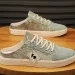 Mules Slippers For Men Slip-resistant Casual Sandals Man Half Elegant Designer Luxury Cheap Liquidation Summer Sale Eva_vogvips.com
