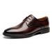 Euro Step 2025 Spring New Formal Casual Genuine Trendy Big Toe Men's Leather British Style Gentleman Shoes_vogvips.com