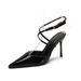 Nude Colored High For Women In The Summer Of 2025, New Style With A Flat Toe Buckle And Elegant Style. Celebrity Slim_vogvips.com