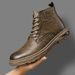 European Warm Series Work Shoes 2025 Autumn New Fashion Versatile Casual Martin High-top Warm Soft Sole Men's Boots_vogvips.com
