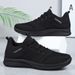 Men's New Polyurethane Lightweight Casual Shoes, Versatile Spring Summer, Single Shoe, Fly Woven, Breathable And_vogvips.com