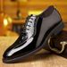 New Business Formal Derby Genuine Leather Brogue High-end Men's Fashion British Wedding Shoes Trendy_vogvips.com