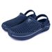2025 Summer New Product: Men's Simple Sandals, Fashionable Trend, Hollow Out Lightweight Hole Shoes, Couple Outdoor_vogvips.com