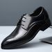 New Leather Top Layer Cowhide Formal Business Office Men's Fashion Versatile Single Shoes_vogvips.com
