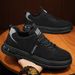 Euro Step Men's 2025 New Safety Men Summer Waterproof Non-slip Work Construction Site Workwear Hiking Casual Shoes_vogvips.com