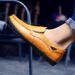 Summer Style Oversized Bean Genuine Casual Cowhide Men's Leather Shoes, One Foot Pedal Shoes_vogvips.com