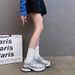 Trend Breathable Dad Shoes Female Student Casual Shoes Female Platform Running Shoes_vogvips.com