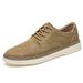 Japanese Men's Shoes Casual Shoes Leather Shoes Inner Heightening Board Shoes_vogvips.com