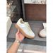 Designer Sneakers Women Suede Sports Flats Mixed-Colors Lace-Up Round Toe Vulcanize Leather Retro Versatile Forrest Gump_vogvips.com