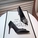 2025 New Luxury Rhinestone Square Buckle Thin Heel Pointed Toe Single Elegant Satin High Heels Party Shoes For Women_vogvips.com
