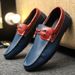 SHLIANG Men Loafers Casual Shoes Loafers Handmade Moccasins Men Comfortable Driving Shoes Sneakers Male Designer Footwear Y0349_vogvips.com
