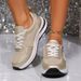 Women's Sports Casual Shoes New Fashion Wedge Heel Thick Bottom Casual Sports Women's Single Shoes 43 Large Size_vogvips.com