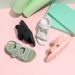 Ruizu 2025 New Children's Trendy Boys Beach Girls Sandals Breathable Baby Walking Shoes Korean Style_vogvips.com