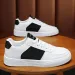 Men New Breathable White Korean Version Versatile Casual Style Trendy Shoes Fashion Comfortable Black Free Shipping_vogvips.com