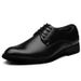 Round Toe Fleece-Lined Business Formal Three-Head European Style Men's Leather Shoes_vogvips.com