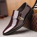Spring And Autumn Height Increasing Business Loafers Formal Leather For Young Men Casual Korean Style Office Trendy_vogvips.com