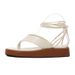 Summer New Strap Sandals Women's Fashion Versatile Thick-soled Slippers Outer Wear Women's Non-slip Breathable Flat-bottomed Herringbone Sandals_vogvips.com