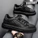 New Design Men's Anti-slip Heightening Feature, White Sneakers With Soft Sole, Board-style Shoes For Sports And Casual_vogvips.com
