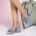Elegant Sky Blue Mule Sandals – Chunky Heel Square-Toe Slides With Floral Accents (Breathable Suede, Non-Slip Rubber Sole)_vogvips.com