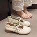 French Mary Jane Shoes 2026 Spring And Autumn New Retro Gentle Temperament With Skirt Thick Heel Light Mouth Single Shoes Women's Shoes_vogvips.com