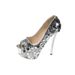 Sparkling Trendy European And American Sexy Nightclub Fashion Peep-toe Platform Stiletto Flats_vogvips.com