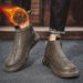 European Warm Series Beijiang Wolf High-Top Men's Shoes New Autumn Slip-On Work Martin Boots Men Thick-Soled Non-Slip Casual Leather_vogvips.com