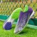 Soccer Shoes Soccer Cleats Football Boots Trainingshoes Youthsoccerboots Seamless Fly-Knit Children's For Boys, Low-Top Youth Long-Studded And Short-S_vogvips.com