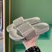 Explosive Sparkling Diamond Slippers PU Glossy Metallic Color One Line Drag Casual PVC Blowing Process Adhesive Women's_vogvips.com