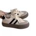 Versatile German Training For Women 2025 Spring/Summer New Thick-Soled Height-Increasing White Sneakers Classic Sports_vogvips.com