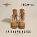 Fleece-Lined Warm Snow For Women 2025 Winter New Thick-Soled Height-Increasing Thickened Fur Boots Brown Versatile_vogvips.com