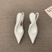 Design Sense Niche Women S Spring New Pointed After Empty Bao Head Sandals Femininity High Heel Shoes_vogvips.com
