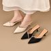 European And American Sexy, Fashionable, Elegant High-heeled San, 2026 Summer New With Chains, Versatile Women's_vogvips.com