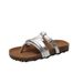 2025 New Women's Summer Sandals, Casual Retro Toe-Loop Flat Heel Fashion Roman Sandals For Outdoor Wear_vogvips.com