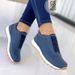 Autumn New Round Toe Thick Oled Elatic Port For Women In Plu Ize, Low Cut, Hallow Mouth Ingle Hoe, Caual_vogvips.com
