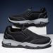 Euro Step Spring New Trendy Fashion Casual Slip-On Dad Elderly Men's Low-Top Lightweight Thick-Soled Hiking Shoes_vogvips.com
