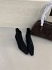2025 Autumn Winter New Korean Style Pointed Toe Stiletto Short Women, Versatile Slimming Elastic Fashion Boots For Women_vogvips.com