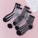 5 Pairs Women's Lace Summer Fashion Sexy Transparent Thin Women Non-slip Ultra-thin Socks Female Ankle Sock_vogvips.com