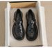 Platform Loafers Women's Retro British Style Black Small Leather Shoes Thick Heel Soft Sole Single Shoes Women_vogvips.com